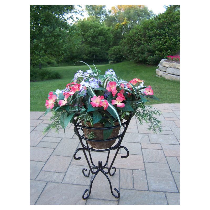 19" Oakland Plant Stand - Black