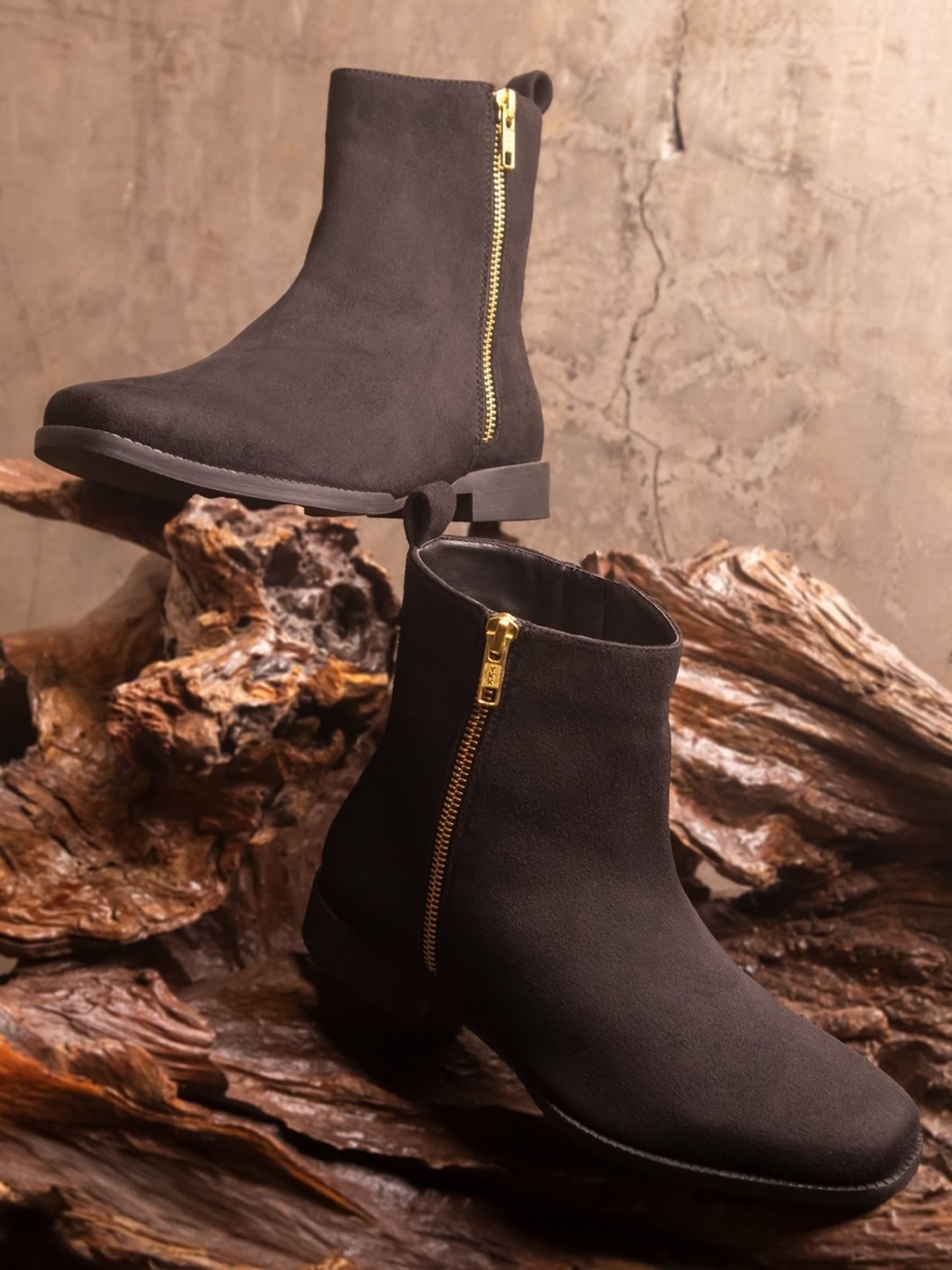 Inc.5 Women's Black Casual Booties