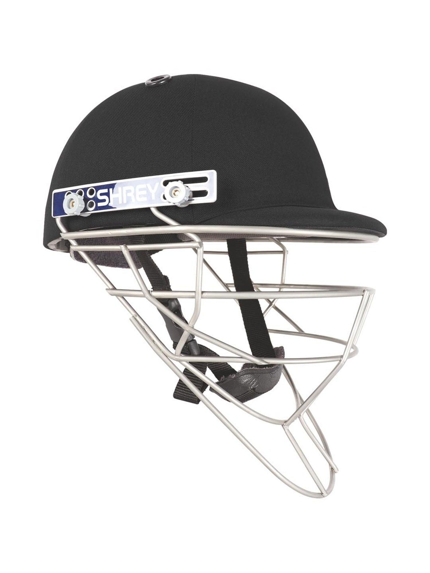 Shrey Black Pro Guard Fielding S.S Cricket Helmet ( S )