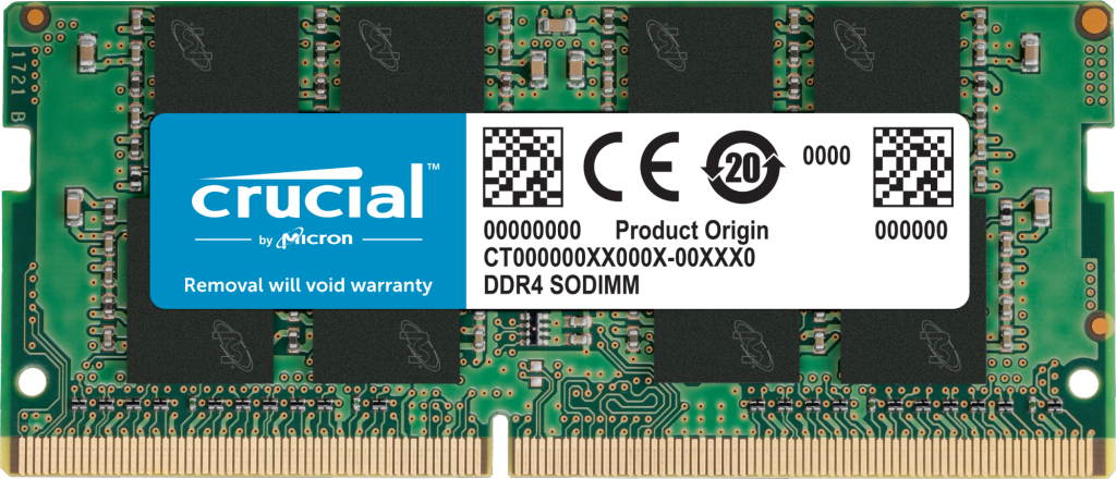 Crucial 32GB DDR4-2666 SODIMM
CT32G4SFD8266
