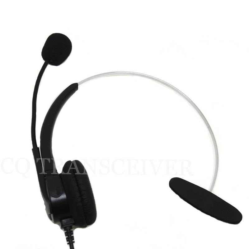 CQtransceiver Monaural Call Center Desk Phone Headset with Mic for AVAYA Lucent Telephone DT1 DT3 DT5