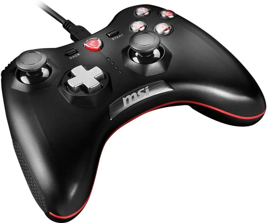MSI Force GC20 USB Wired Controller Gamepad for Windows PC Android PS3 Stream
