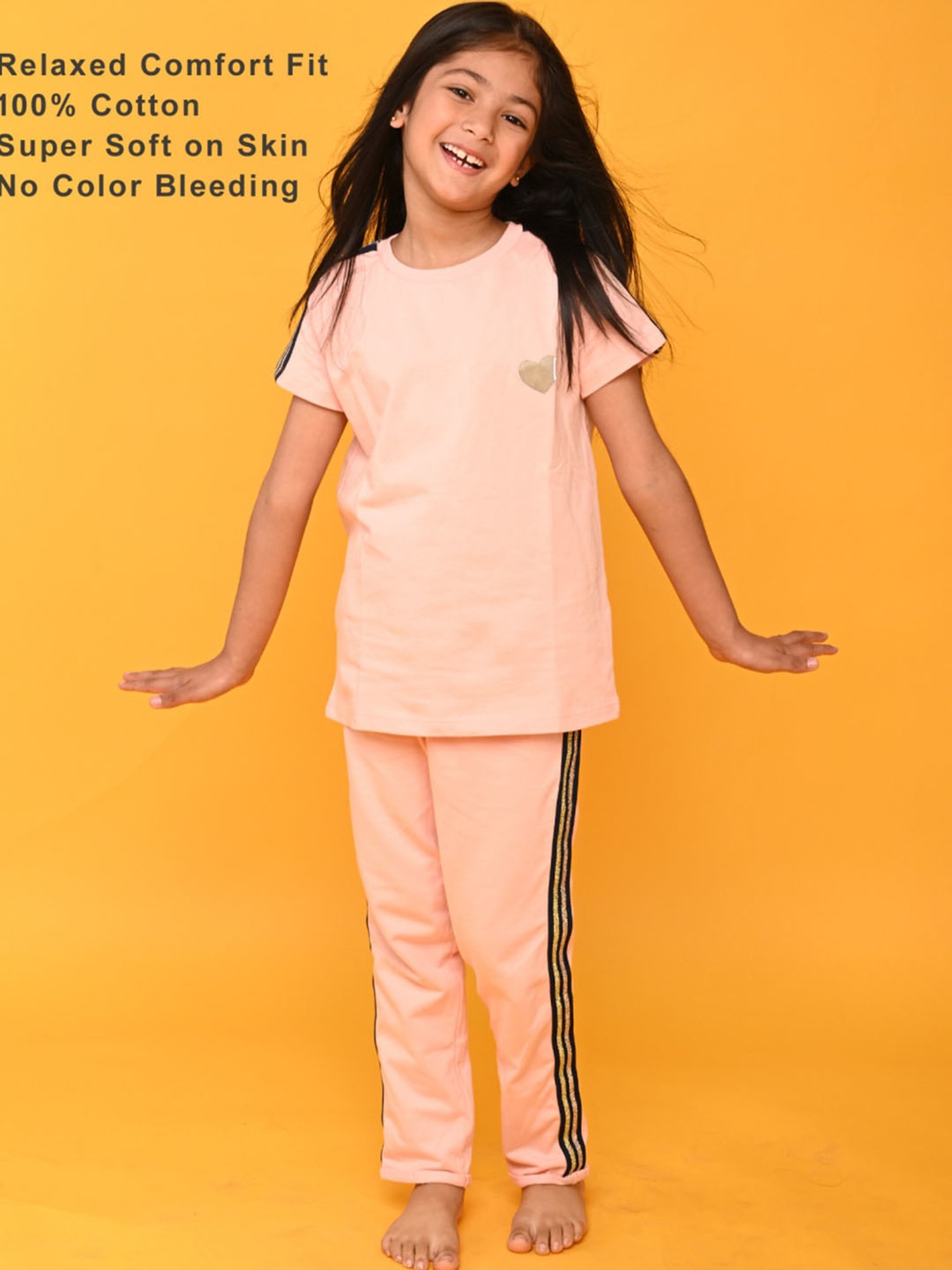 Jockey Girls Black Printed Shorts