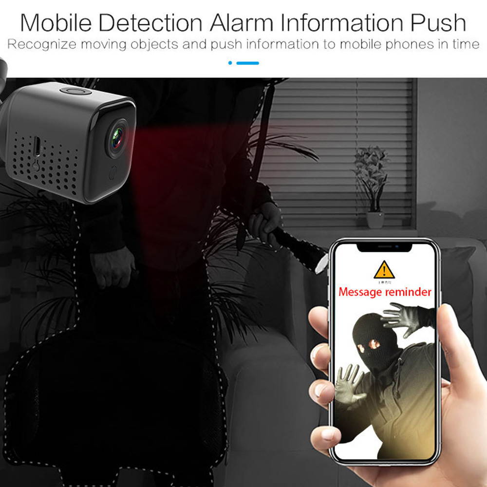 New Sports Hidden Camera Wifi Remote Cloud Storage Ultra Clear Camera Suitable For Family, Baby, Pet Monitoring