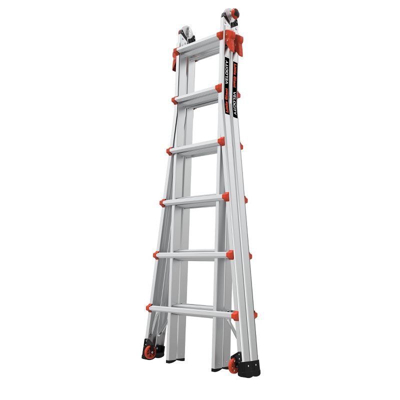 Little Giant Ladder Systems Model 26 300lb ANSI Type IA rated Aluminum Ladder Gray