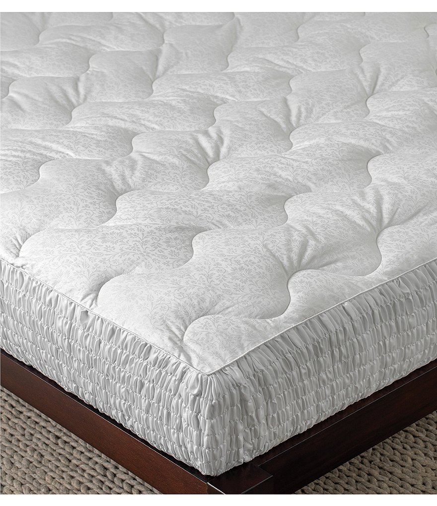 Laura Ashley 400T Cotton Jacquard Mattress Pad