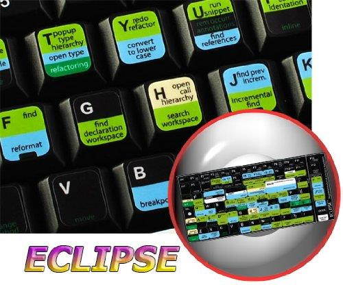 ECLIPSE KEYBOARD STICKERS SHORTCUTS