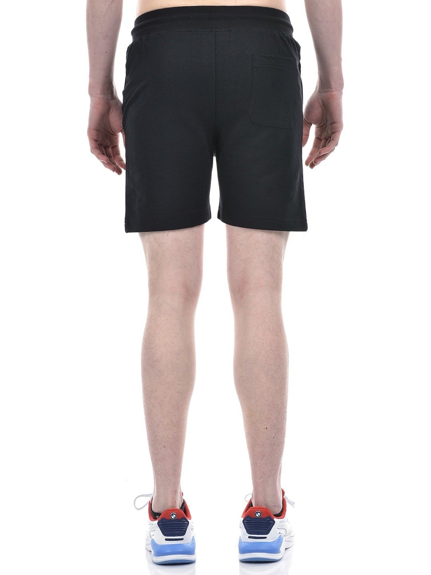 Numero Uno Navy Regular Fit Sports Shorts