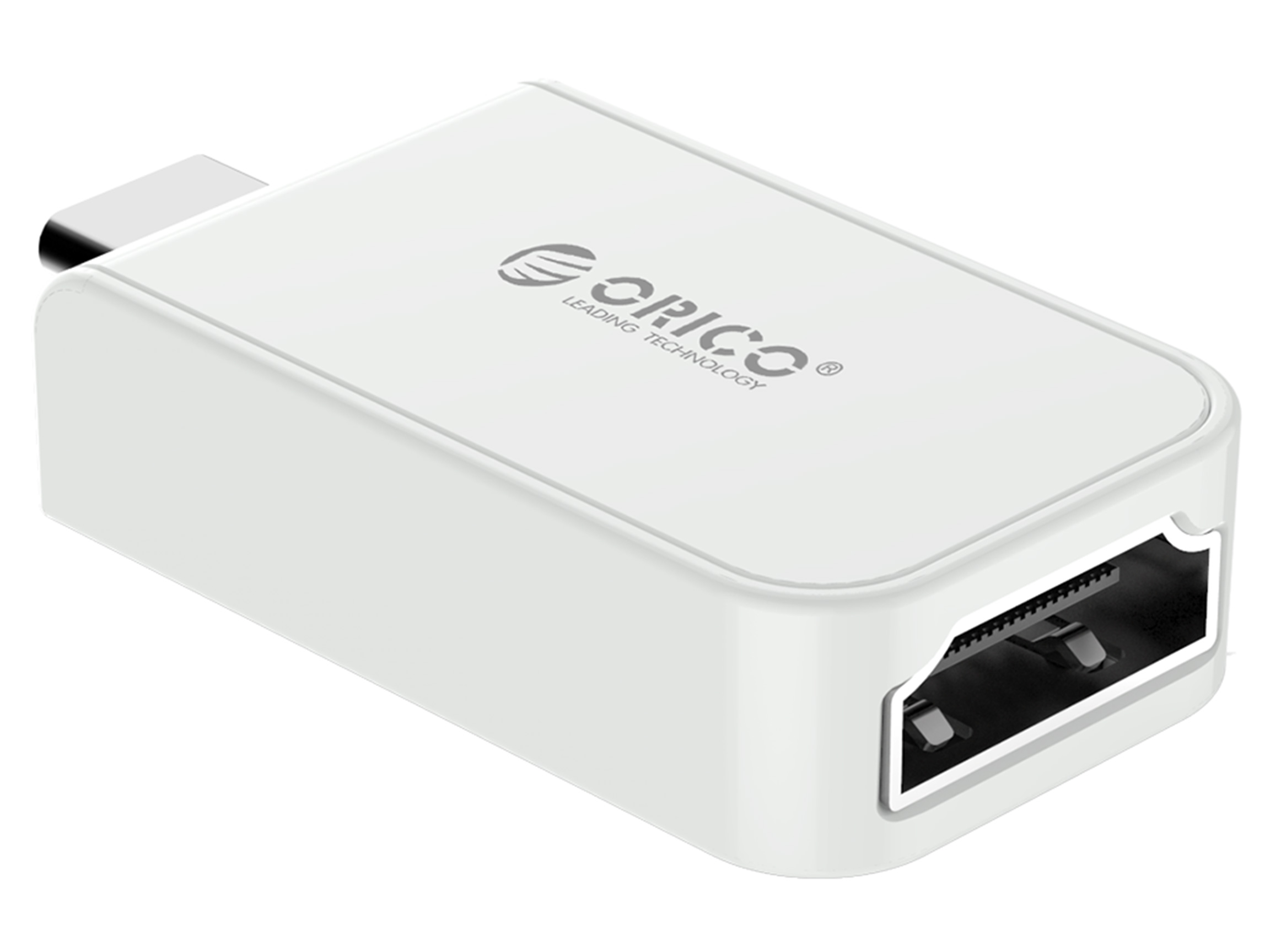 ORICO USB C to HDMI Adapter 4K60Hz USB 3.1 Type-C to HDMI Converter  for Macbook, MacBook Pro, Chromebook Pixel, Samsung Galaxy S8/S8+/S9, Dell XPS 13 and More White