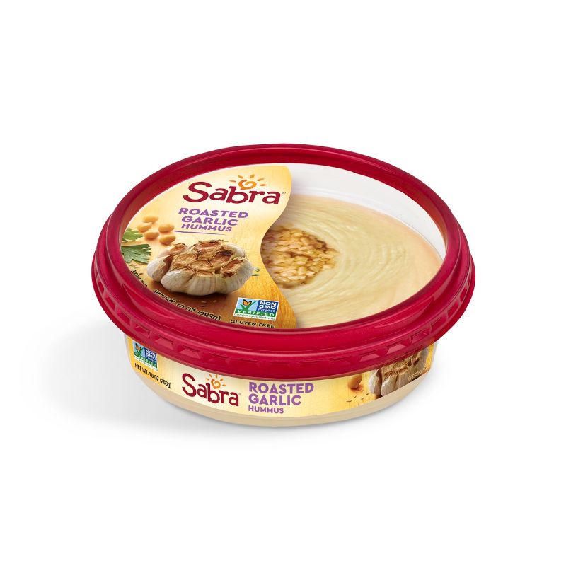 Sabra Roasted Garlic Hummus - 10oz