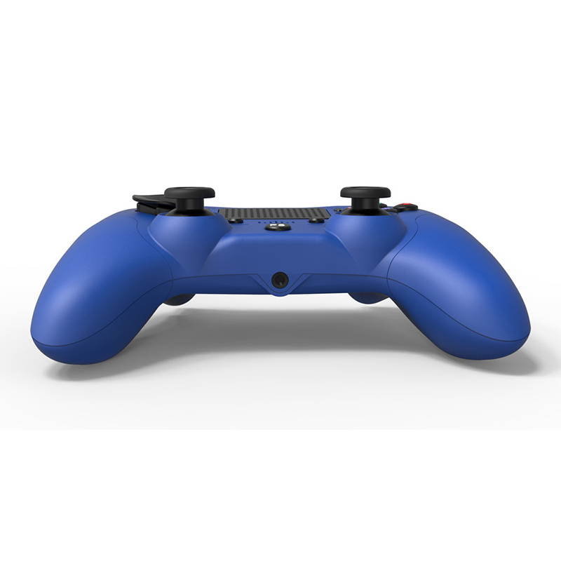 Bluetooth Wireless Game,Dual Vibration Six Axis Integrated,With Gamepad Pressure Panel, For PS4 / Android / PC (White)