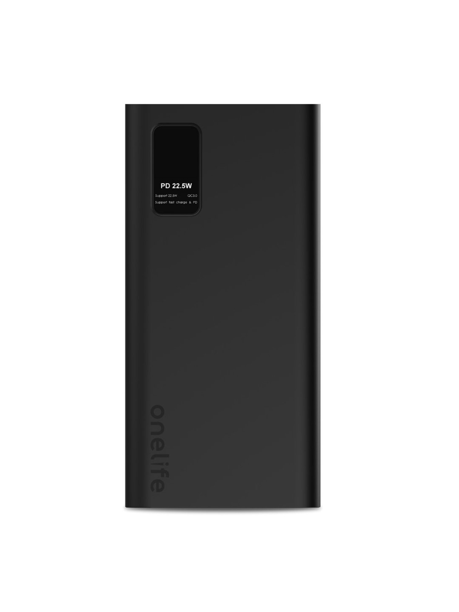 Onelife Power 10, 30000 mAh 22.5 Watt Power Bank with Quick Charge (Black)