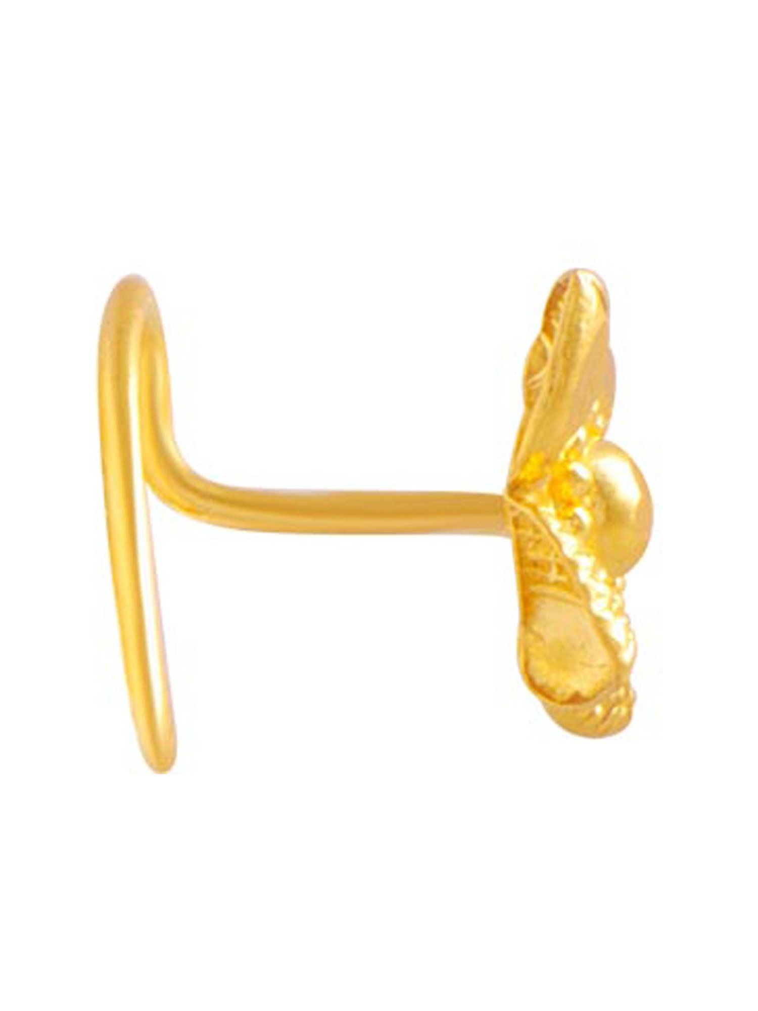 P.C. Chandra Jewellers 22k Gold Nosepin for Women
