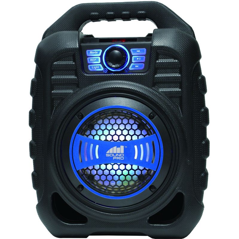 Naxa SOUND PRO NDS-5000 Portable Bluetooth Speaker System - Blue - Battery Rechargeable - USB