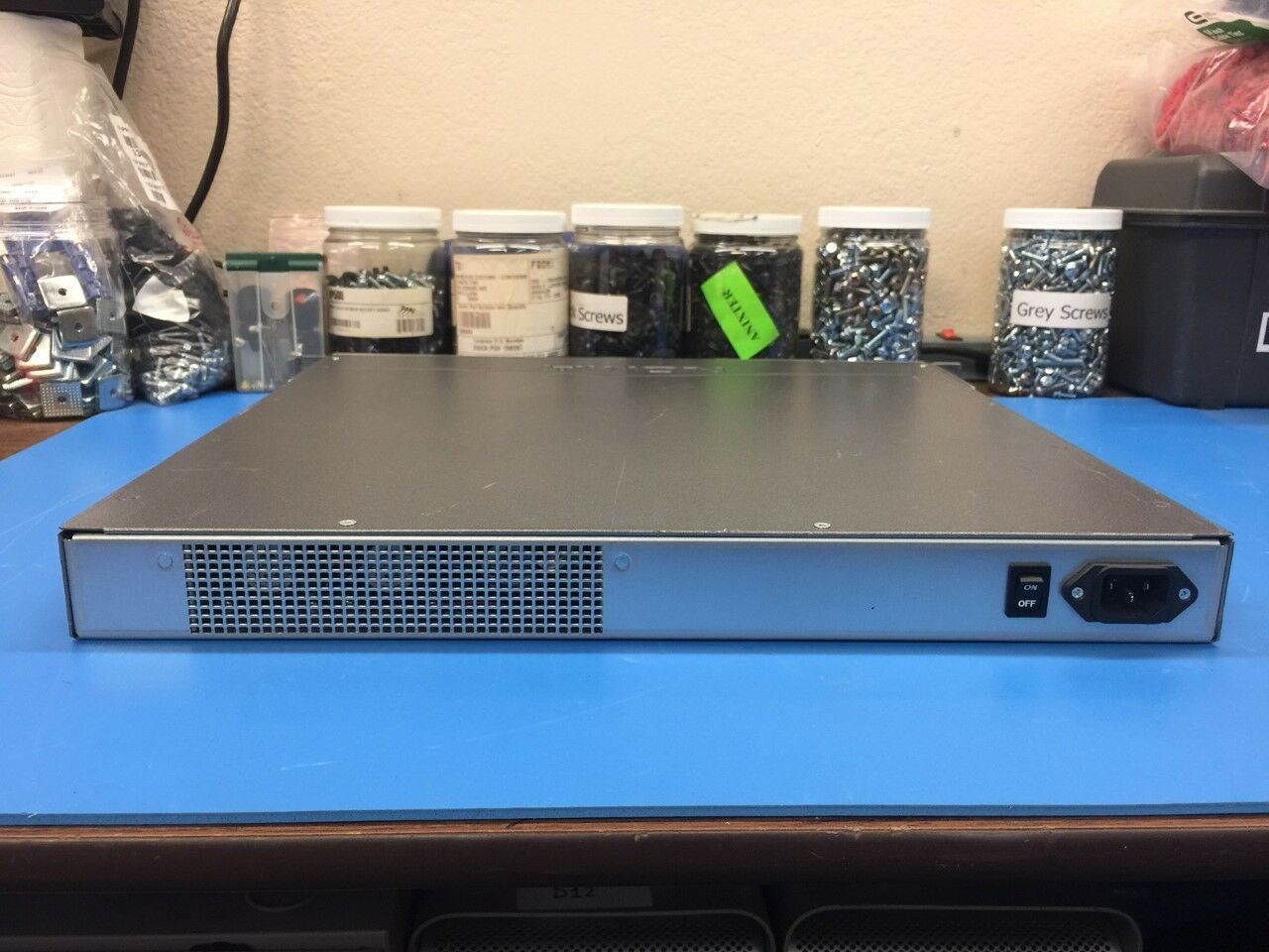 Firewall, Mikrotik, Pfsense, VPN, 1U Rackmount, B85/Z87,Intel G3250,Network Security Appliance,Router PC,(Gray),[HUNSN RS20],[4LAN/4SFP/2USB2.0/1COM/Fan],(Barebone System)