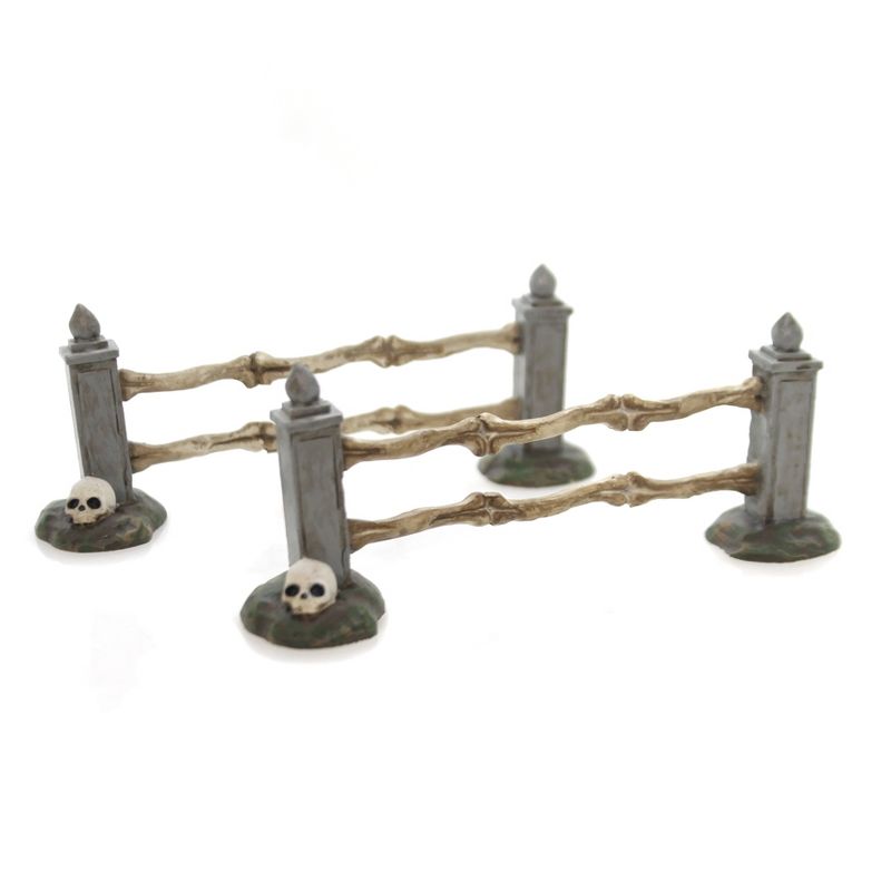Department 56 Accessory Boneyard Straight Fence Halloween  -  Decorative Figurines