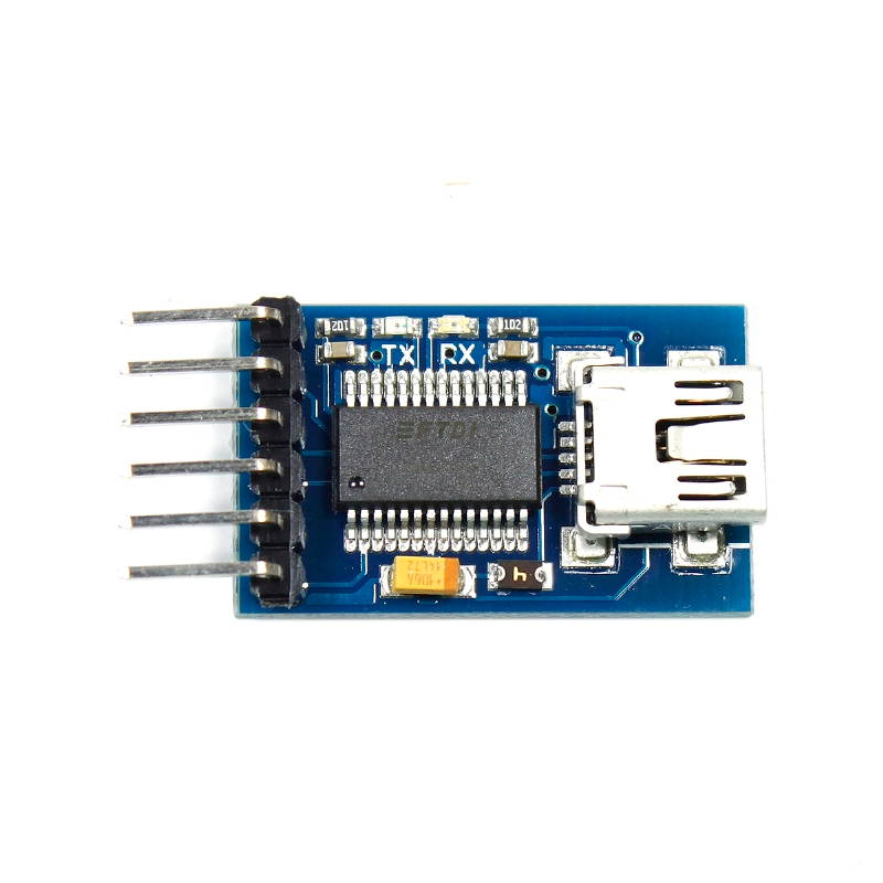 USB to TTL support 3.3V 5V dual power supply FT232RL FTDI MWC debugger