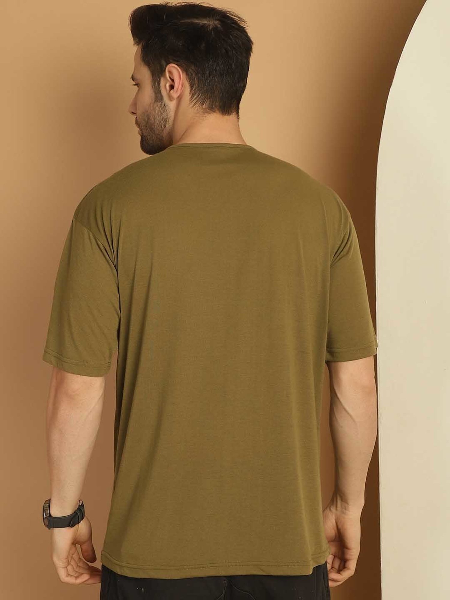 Vimal Jonney Multicolor Regular Fit Printed Crew T-Shirt - Pack of 3