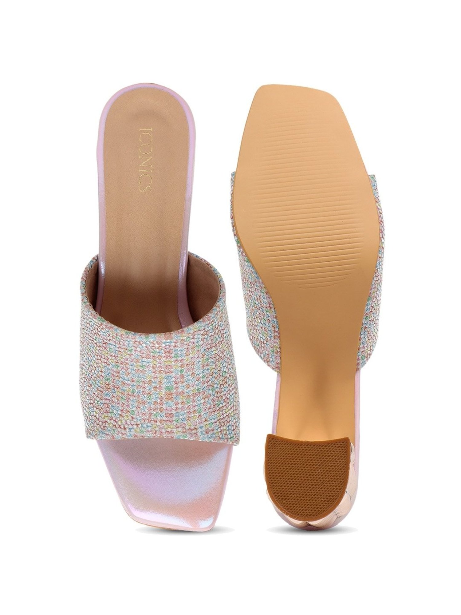 Iconics Women's Lavender Casual Sandals