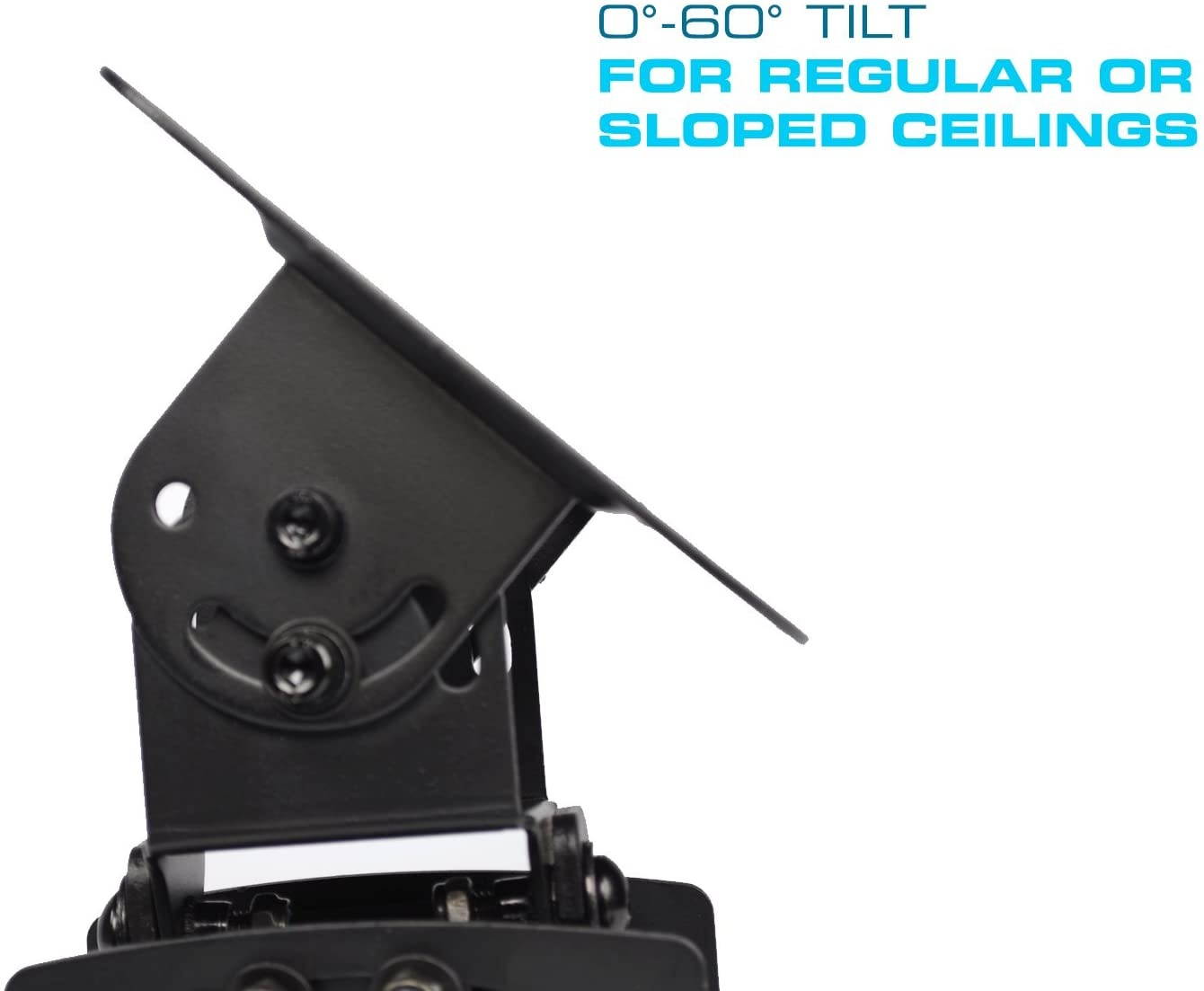 QualGear PRB-717-Blk Universal Ceiling Mount Projector Accessory,Black Mount