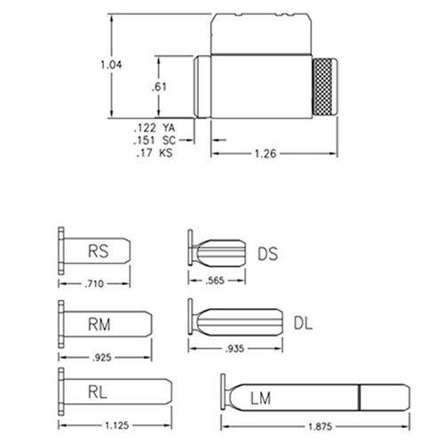 Ilco 15995SC-26D Satin Chrome US26D Solid Brass Replacement Key-In-Deadbolt Cylinder Lock With Schlage SC1 Keyway