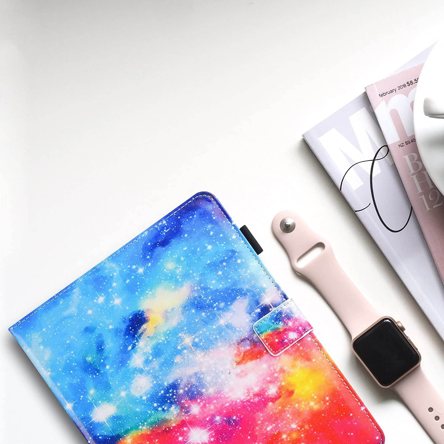 iPad Case, iPad 2/3/4 Case, Dteck Multi-Angle Viewing Folio Protective Cover with Auto Sleep Wake Smart Protective Wallet Cover for Apple iPad 2, iPad 3 & iPad 4th Generation, Star Party