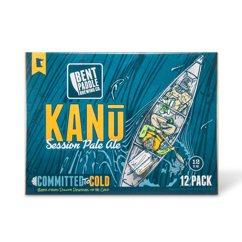 Bent Paddle Kanu Session Pale Ale Beer - 12pk/12 fl oz Cans