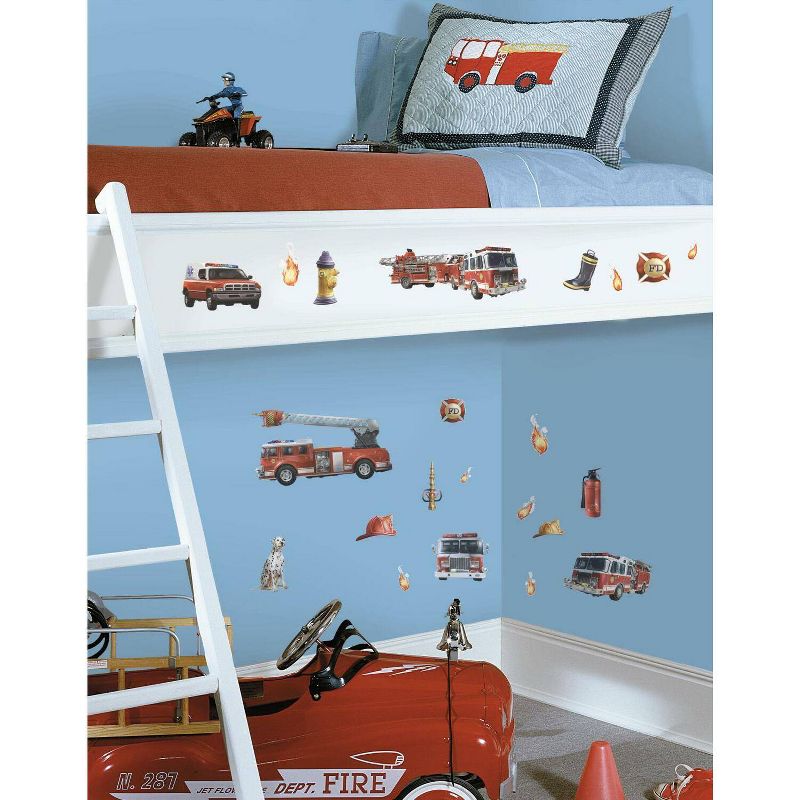 Fire Brigade Peel and Stick Wall Decal - RoomMates