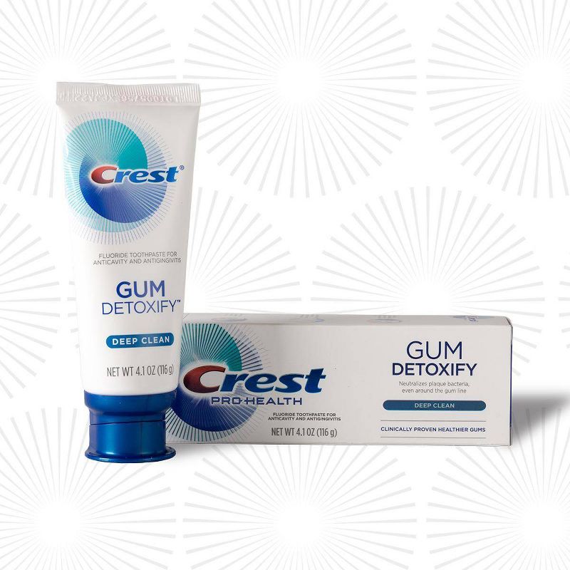 Crest Gum Detoxify Deep Clean Toothpaste - 4.1oz