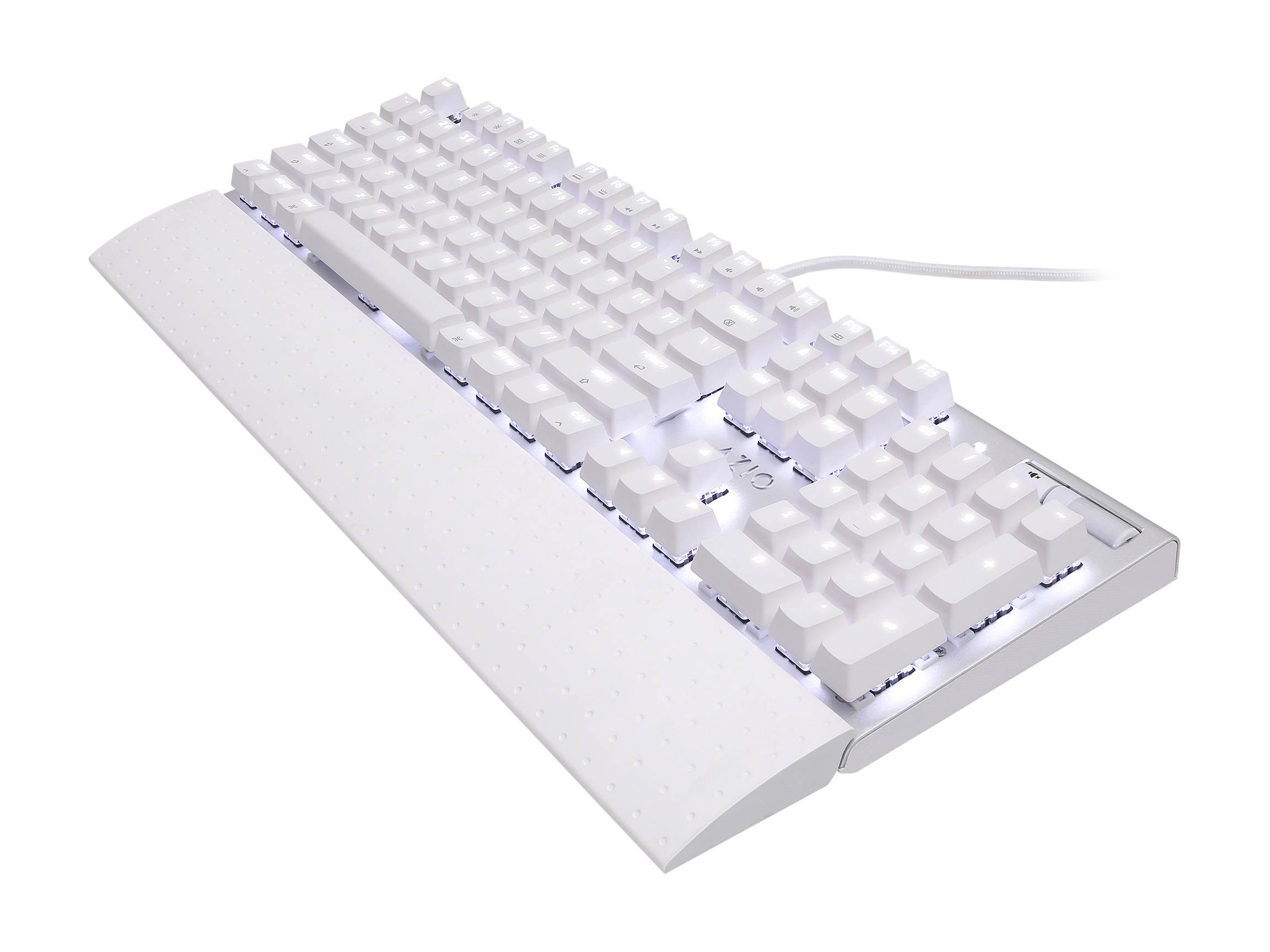 MK Mac USB Backlit Mechanical Keyboard Wired (Brown Switch / White Backlight)