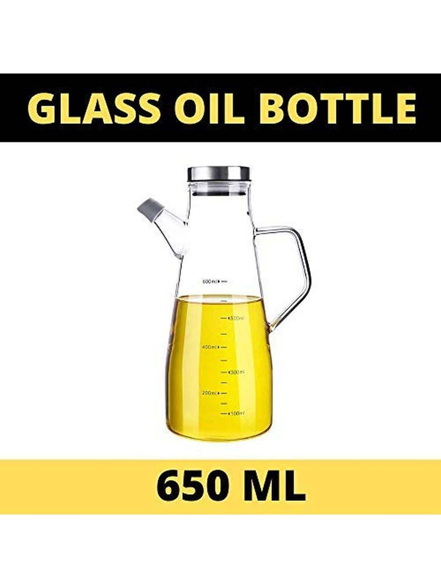 COLE & MASON White & Beige Ceramic Pourer - Set of 1