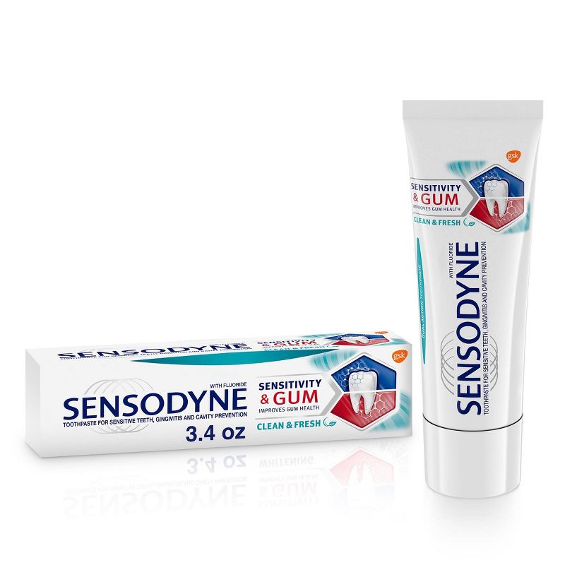 Sensodyne Sensitivity & Gum Clean Fresh Toothpaste - 3.4oz