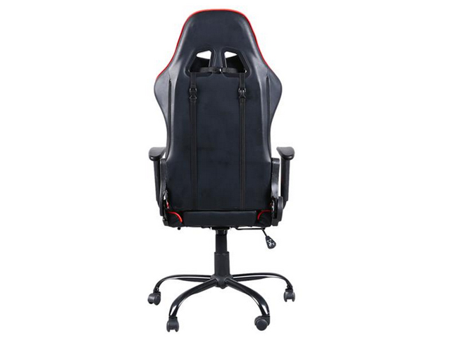 Hilinston Ergonomic Office Chair PC Gaming Chair Racing Chair for Gaming,Computer Chair,E-Sports Chair with High-Back,Adjustable Headrest and Lumbar Support,Red,GC01