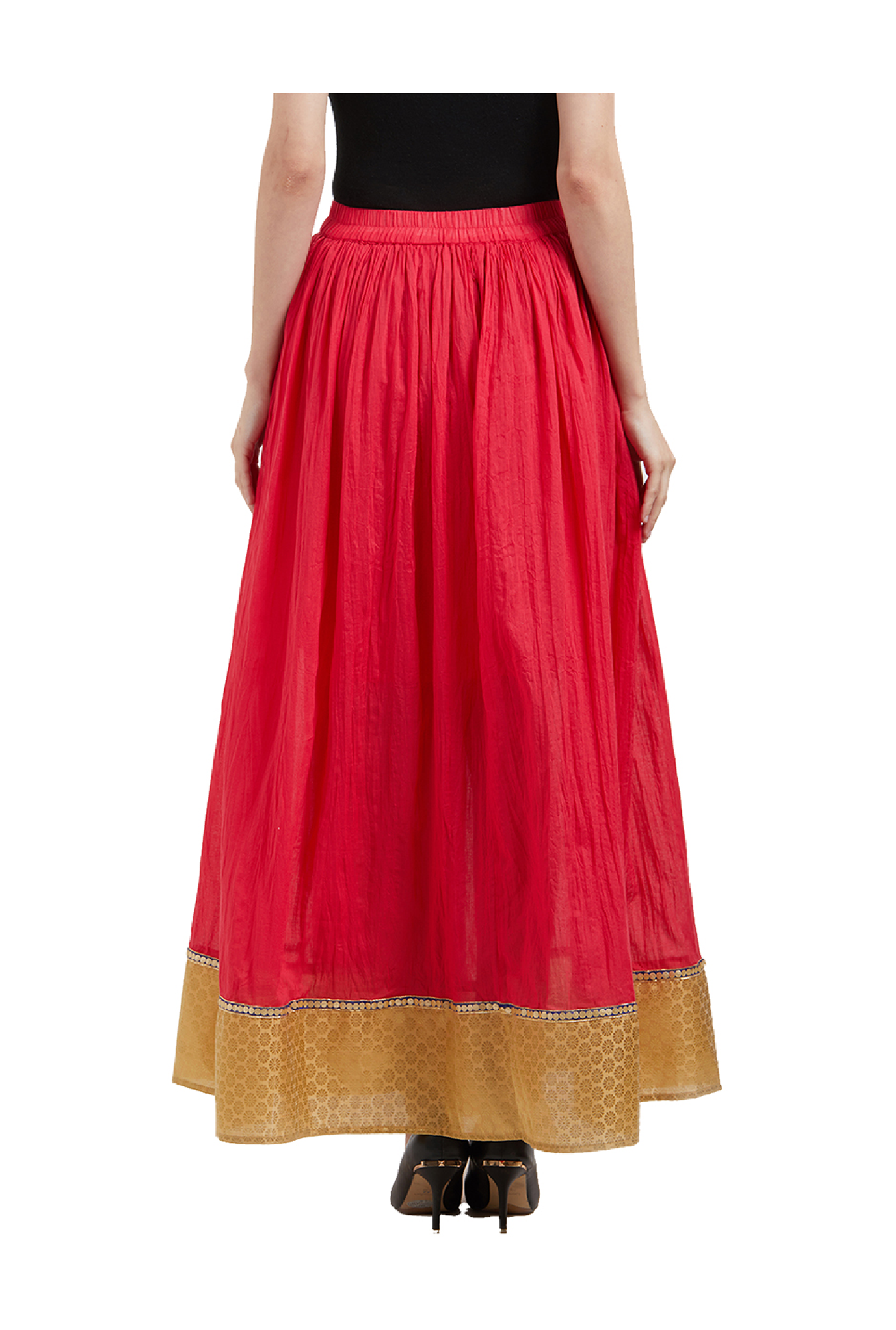 Fusion Beats Pink Maxi Skirt