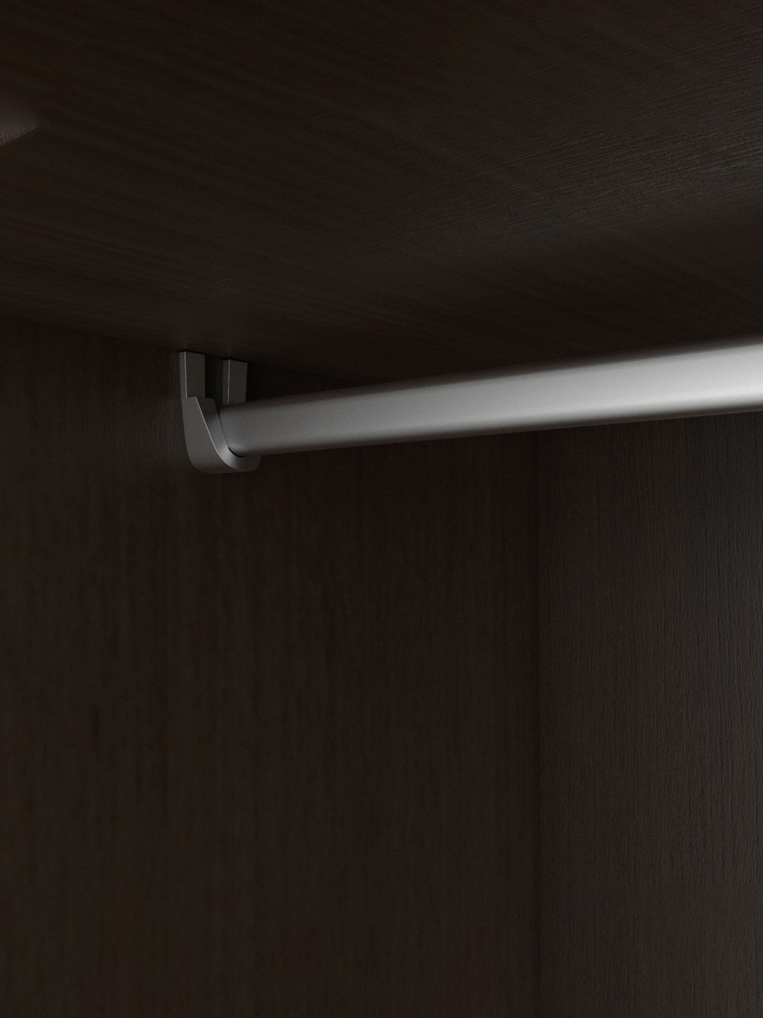 Home Basics 5 Dual Hook Chrome Plated Steel Over the Door Hanging Rack