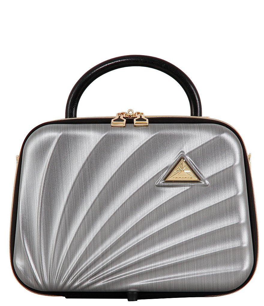 ROYCE New York Leather Large Cosmetic Bag