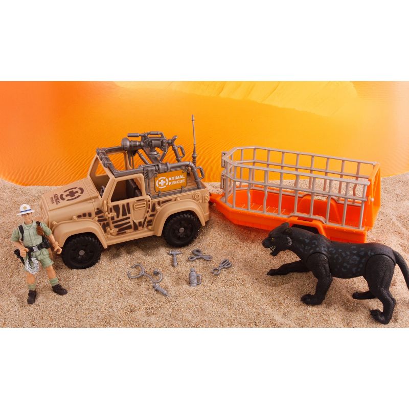 Animal Planet Rescue Excursion Safari Playset