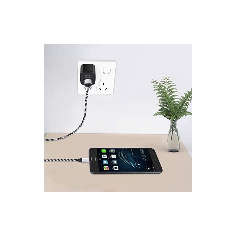 Wall Charger, Charging Block,  5-Pack 2.1Amp 5V Dual Port USB Power Adapter Plug Cube Compatible Phone 12 11 Xs Max XR X 8 7 6, Pad Mini/Air (2020), Samsung A42 A21s S20 S10 S9+, G8 K31 Q60 G8