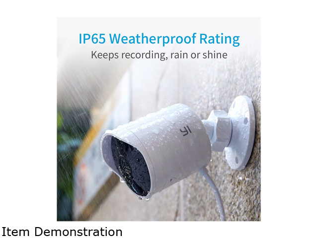 Kami Outdoor Security Camera, 1080p Cloud Cam IP Waterproof Night Vision Surveillance System with 24/7 Emergency Response, Motion Detection, Activity Alert, Deterrent Alarm, Phone App