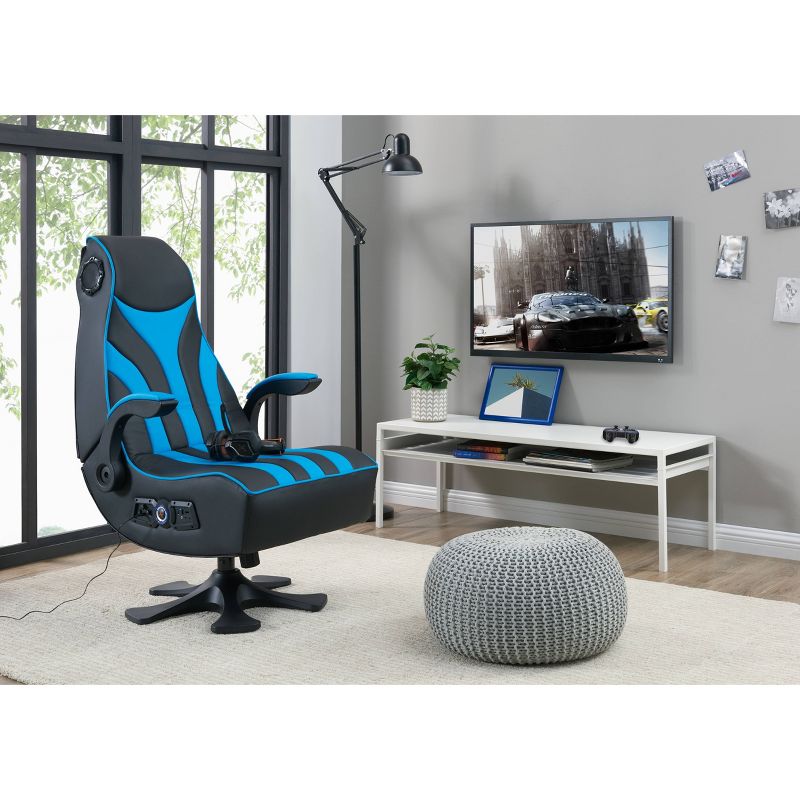 Cxr1 2.1 Wireless Gaming Chair Black/Teal - X Rocker