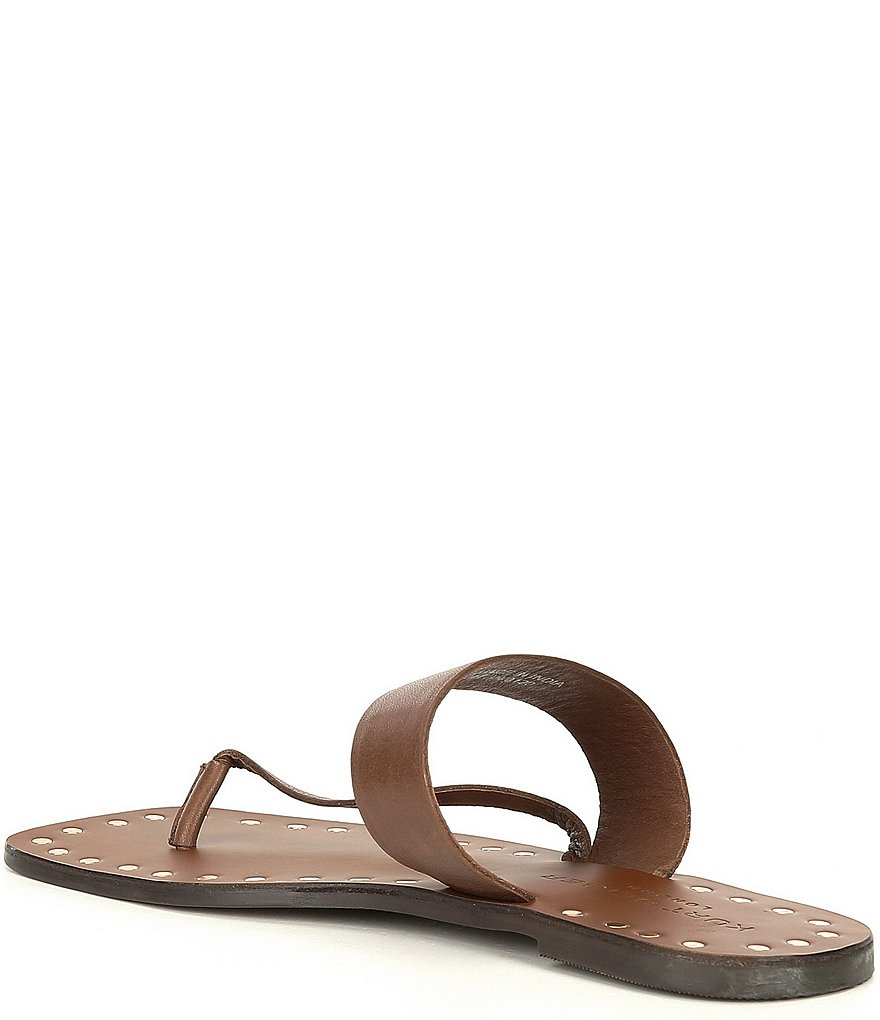 Kurt Geiger London Myra Leather Thong Sandals
