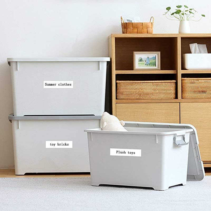 Compatible Label Tape Replacement for Brother MK-231 12mm 0.47inch Black on White use for Brother Label Maker PT 80 90 65 M95 Tape Cassettes 4-Pack