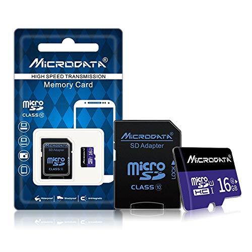 Alice Zeng 16GB U1 White Line Red and Black TF (Micro SD) Memory Card