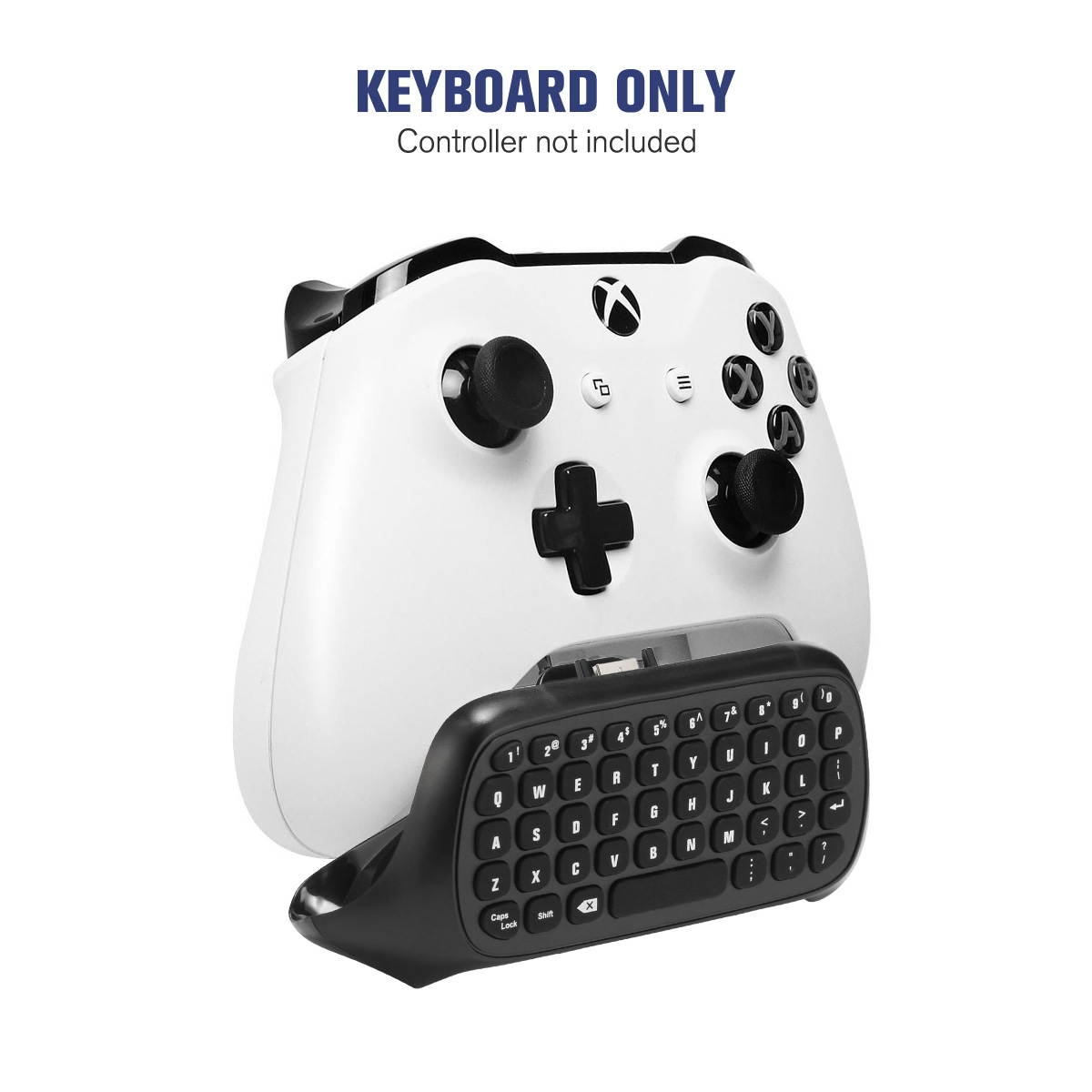 FirstPower Xbox one keyboard, megadream mini wireless game  keyboard with 3.5mm audio / headset jack and mouse function, keypad game handle for Microsoft Xbox one, Xbox one s controller and PC- 2.4