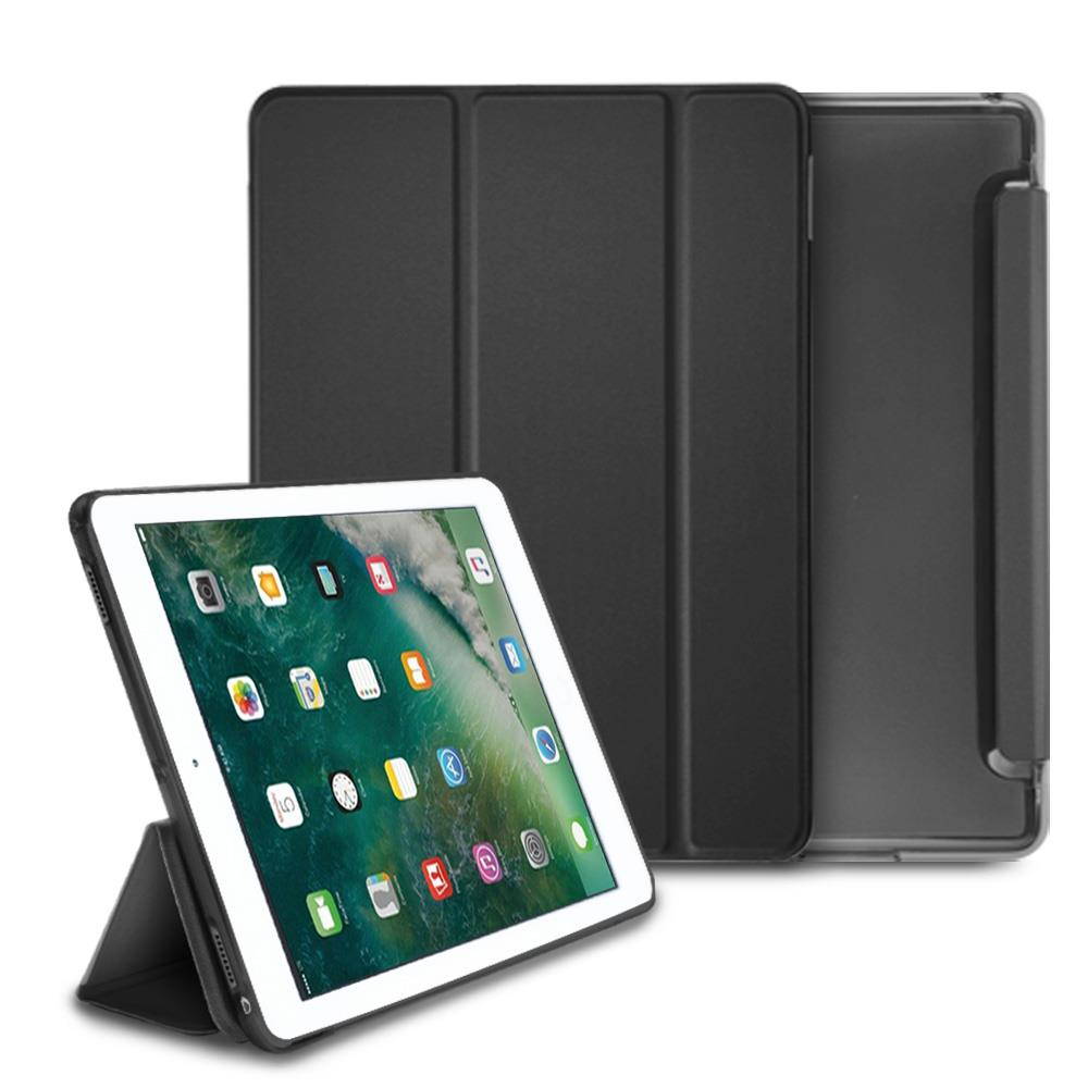 Ringke Smart Cover Clear Slim Stand Case Compatible for iPad Pro 2017 (10.5") Multi-Angle Tablet Stand with Clear PC Back and TPU Bumpers - Rose Gold