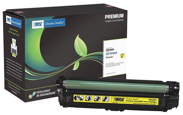 MSE Compatible Yellow Toner Cartridge (Alternative for HP 307A/CE742A)