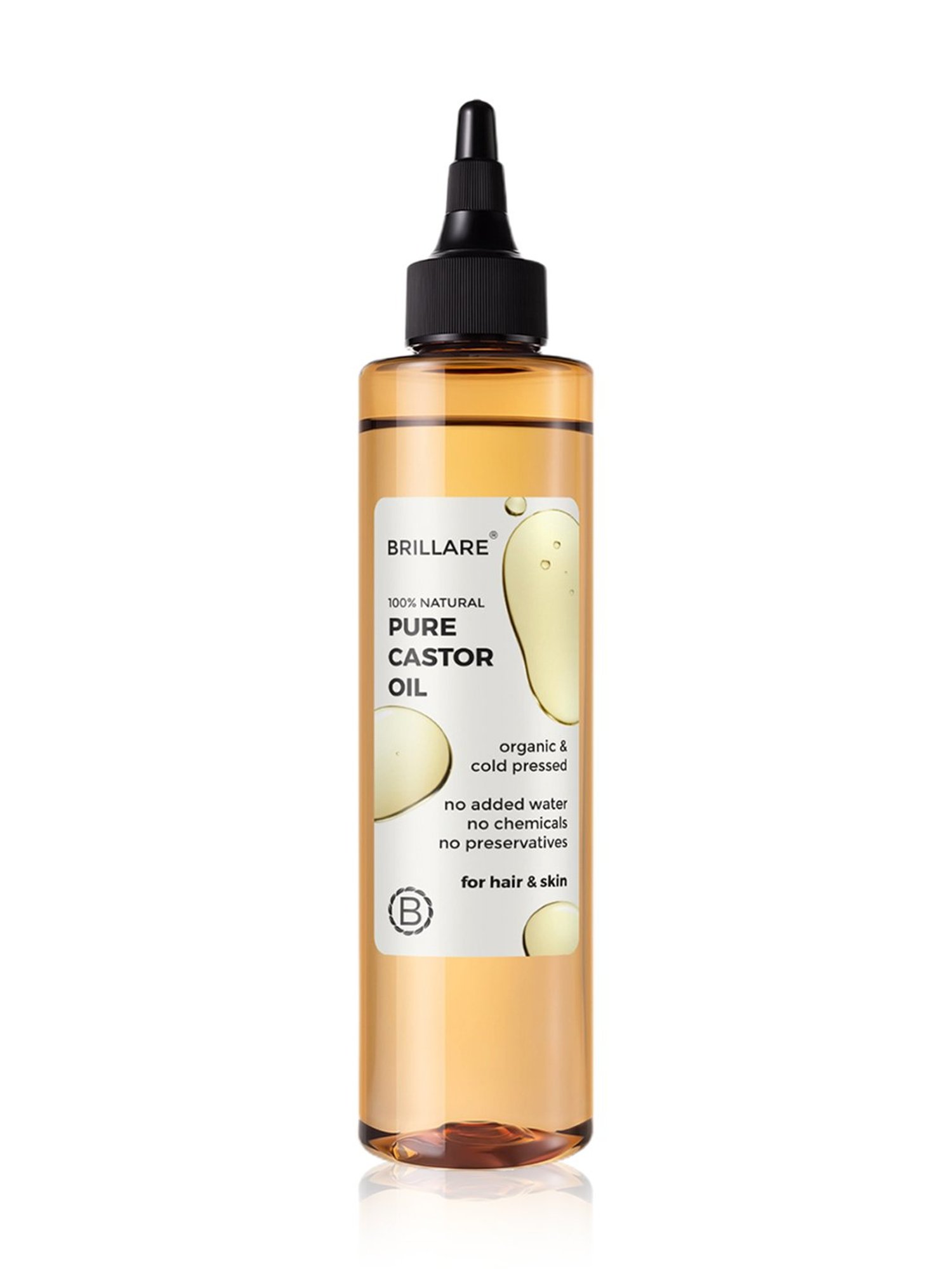 Brillare Pure Castor Oil - 200 ml