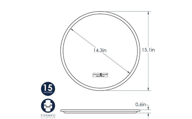 Cuisinart 4pc Mini Pizza Pan Set - CMBM-4PP