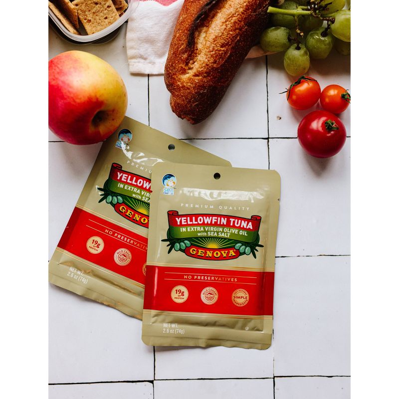 Yellowfin Tuna in Olive Oil Pouch - 2.6oz