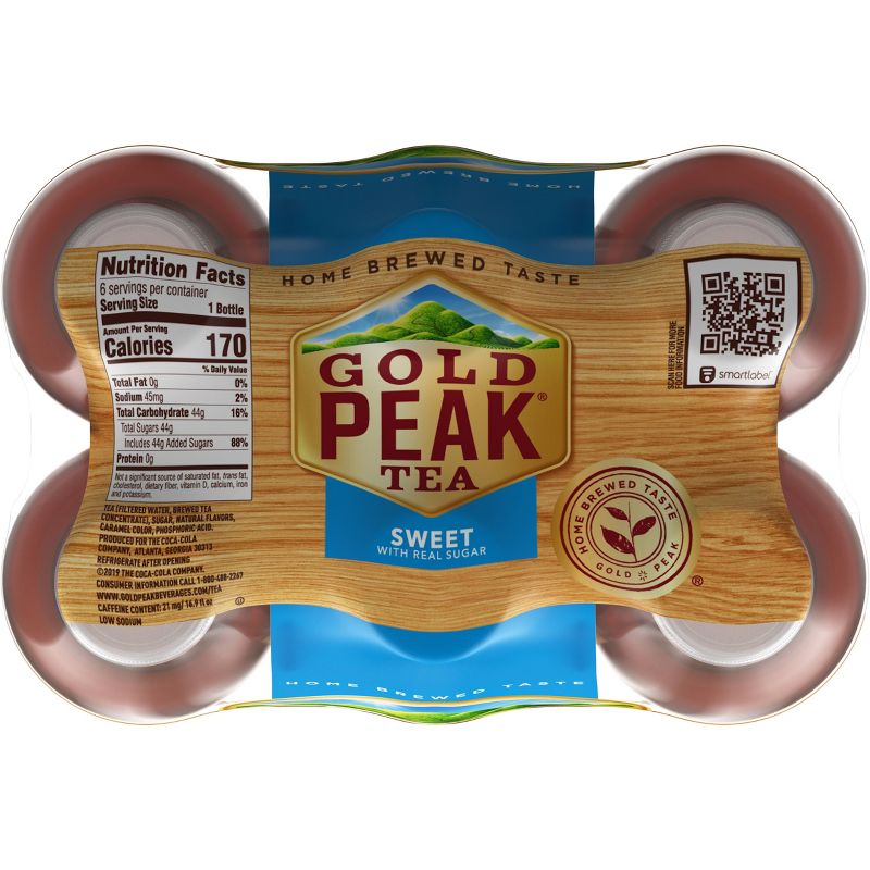 Gold Peak Sweet Tea - 16.9 fl oz Bottles